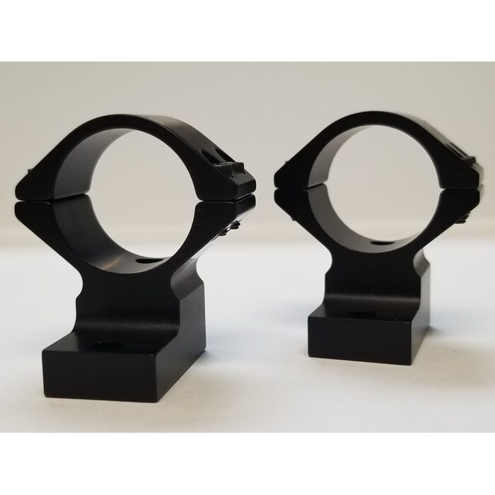 Talley Lightweight 2-Piece Scope Mount 1" Low Height H009, H010, H014 Black