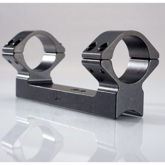 Talley Lightweight 2-Piece Scope Mount 1" Medium Height Encore, Impact, Omega, Triumph and Pro Hunter Extended Silver