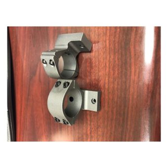 Talley Lightweight 2-Piece Scope Mount 30mm High Height Howa 1500 Tungsten Gray