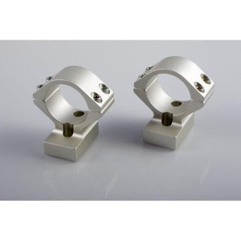 Talley Lightweight 2-Piece Scope Mount 30mm Medium Height Knight MK 85 Silver