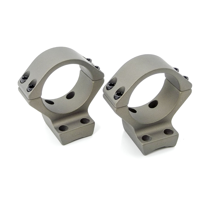 Talley Lightweight 2-Piece Scope Mount 30mm Low Height X-Bolt Black - Image 2