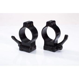 Talley Quick Detachable Scope Rings with Lever 1" Low Height Matte Black