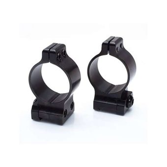 Talley Screw Lock Detachable Scope Rings 1" Medium Height Black