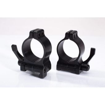 Talley Quick Detachable Dovetail Receiver Scope Rings with Lever 30mm CZ 550, 557 Black Anodized