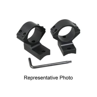 Talley Lightweight 2-Piece Scope Mount 30mm Medium Height X-Bolt Black