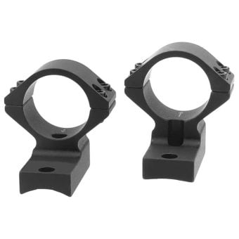 Talley Lightweight 2-Piece Scope Mount 1" Medium Height Bergara Premier (Long Action 20 MOA) (Extended Front) (8-40 Screws) Matte Black