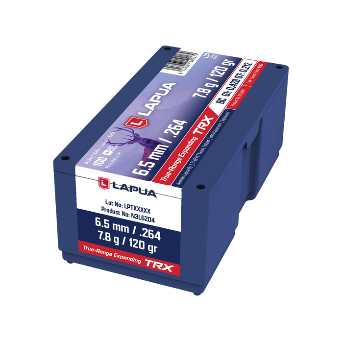 Lapua .264 Diameter 120 Grain Polymer Tipped 50 Count Bullets - Image 2