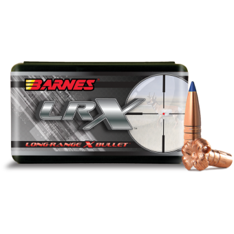 Barnes LRX Boat Tail Bullets .284 Diameter 152 Grain Solid Polymer Tip 50 Count