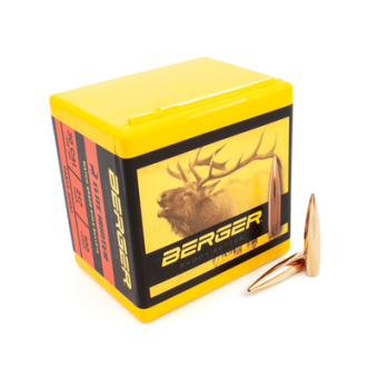 Berger .308 Diameter 217 Grain Hollow Point Boat Tail Box of Elite Hunter Hybrid 100 Count Bullets